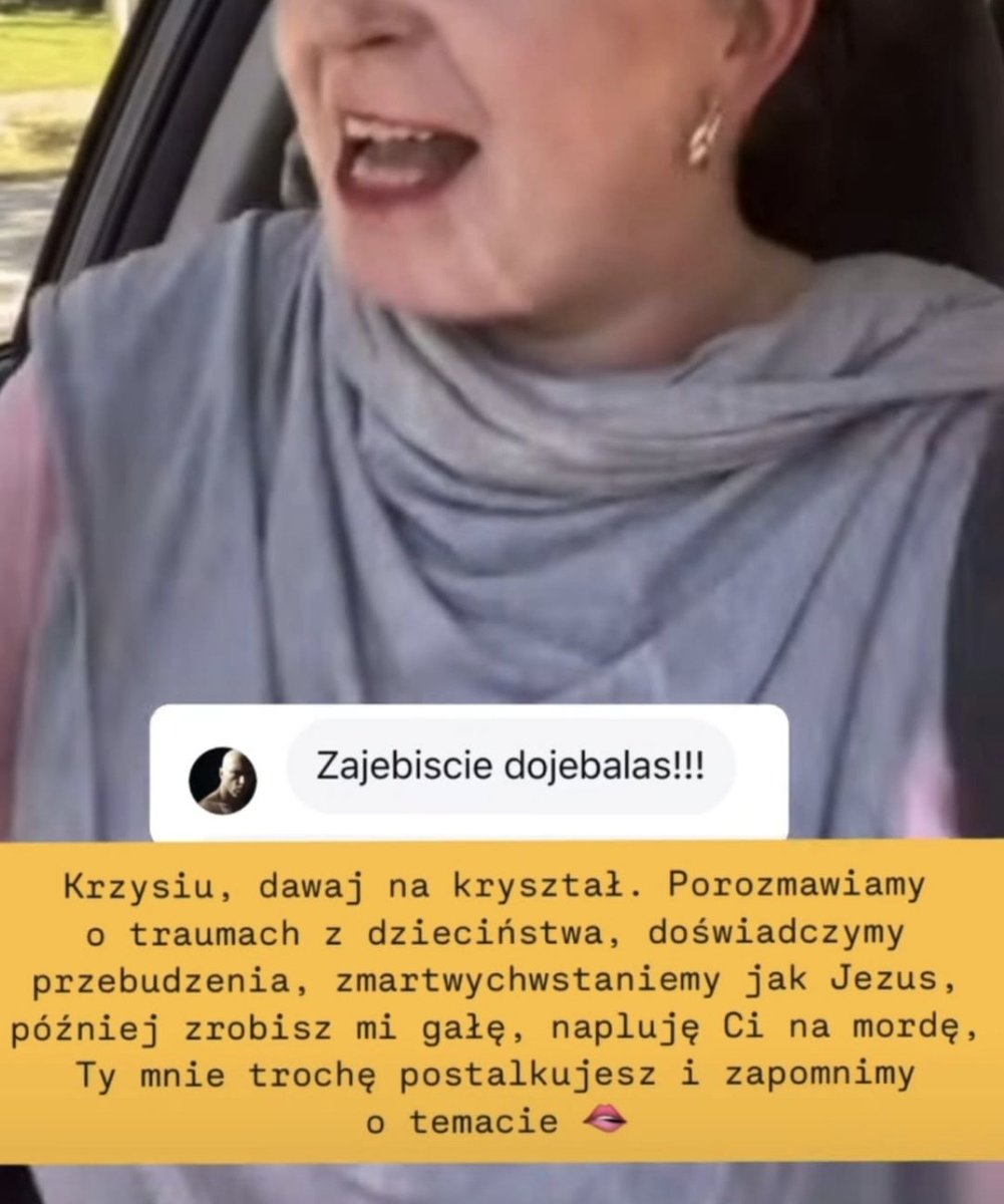 Baba która jest matką dwojga dzieci wypisuje do ciebie takie rzeczy publicznie- co robisz?
