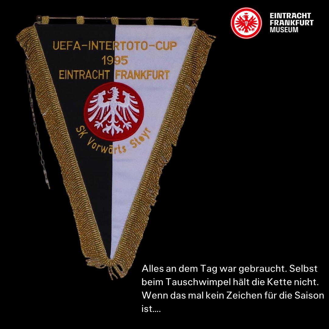 Gruppensieg verspielt gegen Steyer 🫣 

#EFMuseum #SGE #SGEschichte #UIcup
