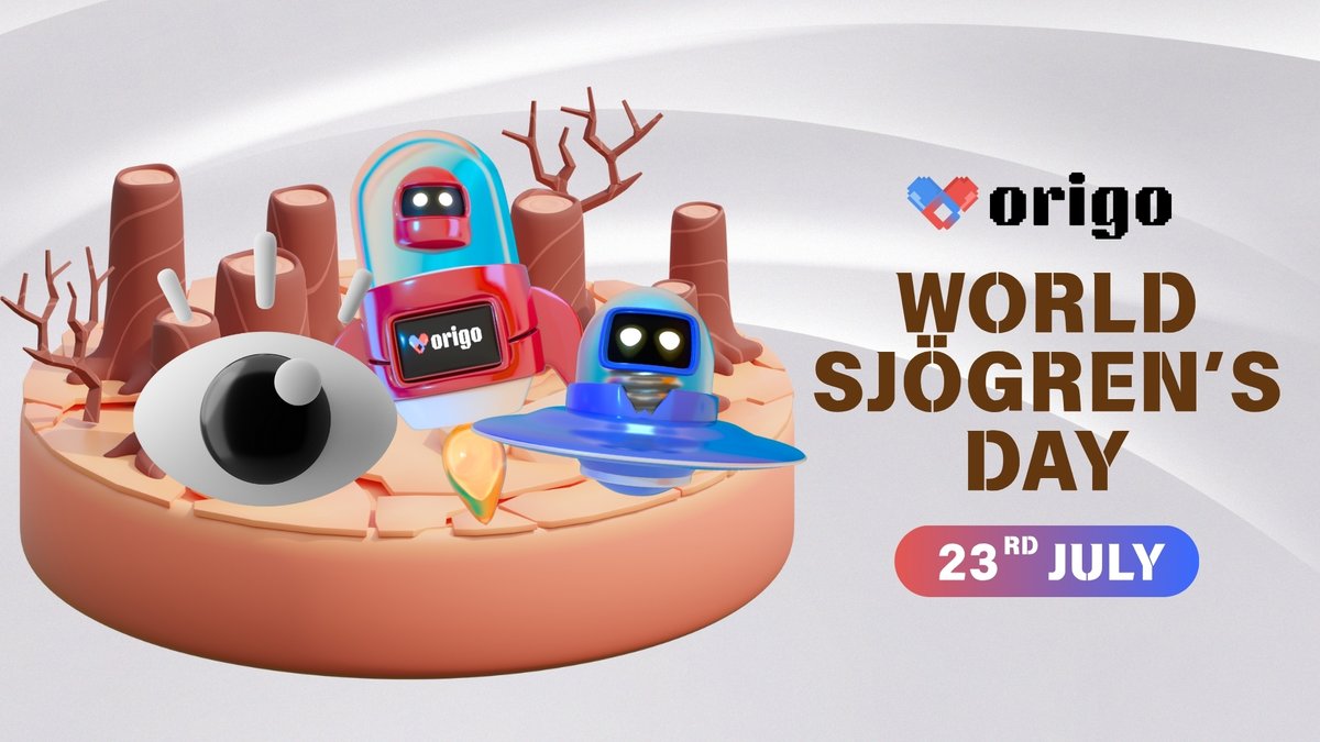 OrigodotFun's tweet image. July 23rd marks #WorldSjögrensday, a moment to recognize and support those living with Sjögren’s Syndrome - a chronic autoimmune condition that quietly affects the body’s ability to produce moisture, often bringing constant dryness, exhaustion, and more.
🔬 Awareness matters.
🧬…