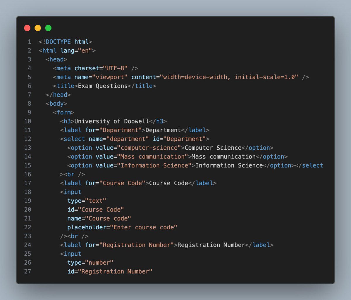 designwithTeea's tweet image. On today’s episode of #sharingprogress, the task from last week was to create questions for an exam and this is what the details section looks like. #Frontend #devanddesign