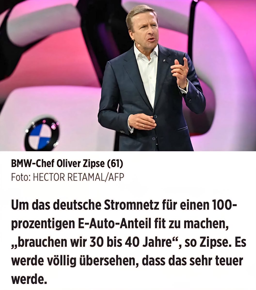 N_Schmid's tweet image. 1970
Elektroheizung in schlecht isoliertem Gebäude. Easy peasy - einfach anschliessen und gut.
2050
E-Auto, welche meistens nachts mit 240 V geladen werden kann: Alarm! Alarm! Netz ist nicht ausgebaut!