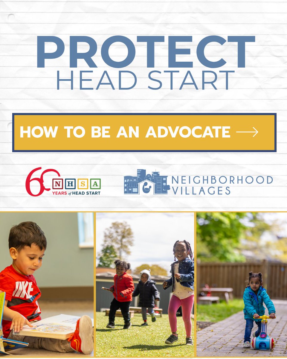 NVSBoston's tweet image. Head Start is a #ECE program that has provided thousands of children with foundational learning experiences for decades. Serving over 10K #MA families, the termination of this program will cause many to lose access to vital #earlyed resources.
Learn more: nhsa.org/take-action/