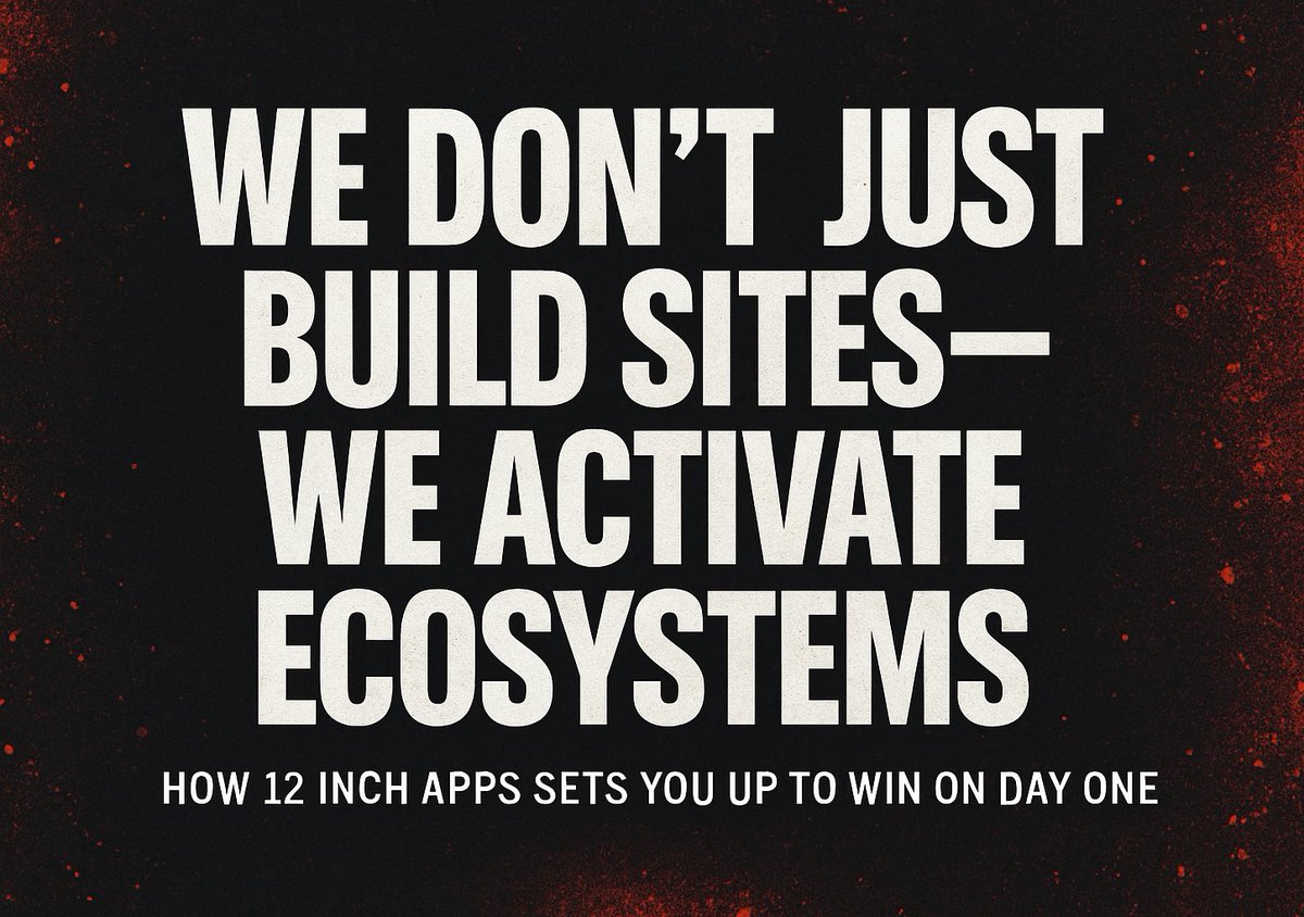 12inchapps's tweet image. Every site we build comes with a free DID wallet preloaded with 6 months of $ABT.
Perfect for folks new to Web3—we handle the setup so you can just jump in.
Already got $ABT? You get 25% off.
Want a custom site built on the future of the internet?
Hit me up. We build fast.…