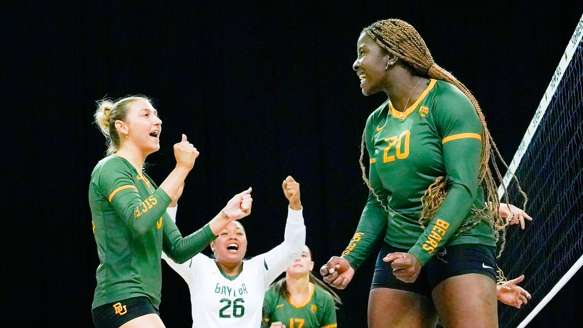 BaylorAthletics's tweet image. All eyes on volleyball season 🔜
See you at the Ferrell Center: baylorbea.rs/VBTix
#SicEm