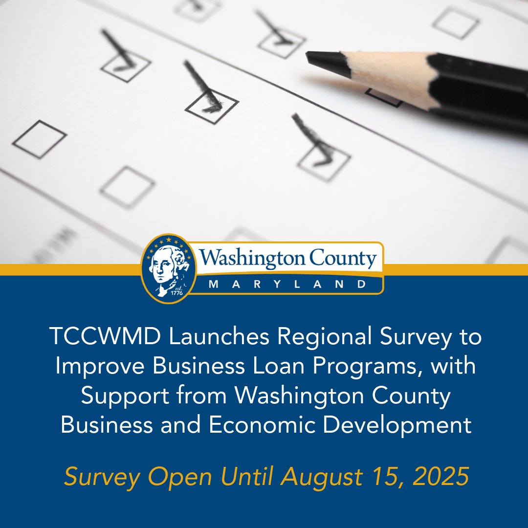 The Tri-County Council for Western Maryland (TCCWMD) is seeking valuable input from the business communities of Allegany, Garrett, and Washington counties to help shape the future of its business loan programs. 

To read the full release, visit: washco-md.net/news/tri-count…