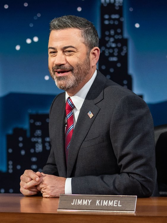 nicksortor's tweet image. 🚨 LOL! President Trump says JIMMY KIMMEL is next up to be sacked, and Jimmy Fallon shortly after
“It's really good to see them go, and I hope I played a major part in it!” 🤣
The King of Late Night is @GregGutfeld, and it ain’t even close!