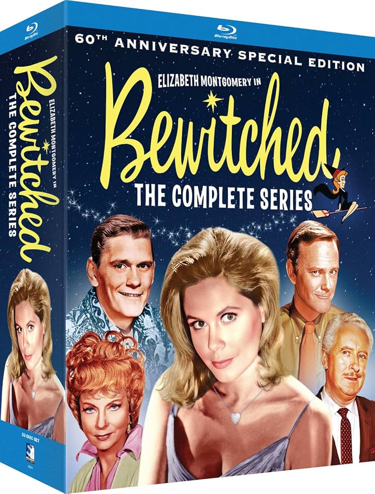 TVTango's tweet image. 📀Out Today on Blu-Ray: @MillCreekEnt BEWITCHED: THE COMPLETE SERIES -- 60TH ANNIVERSARY SPECIAL EDITION #Bewitched✨This 22-disc collection is packed with spellbinding special features. About/Buy bit.ly/46p05q0
