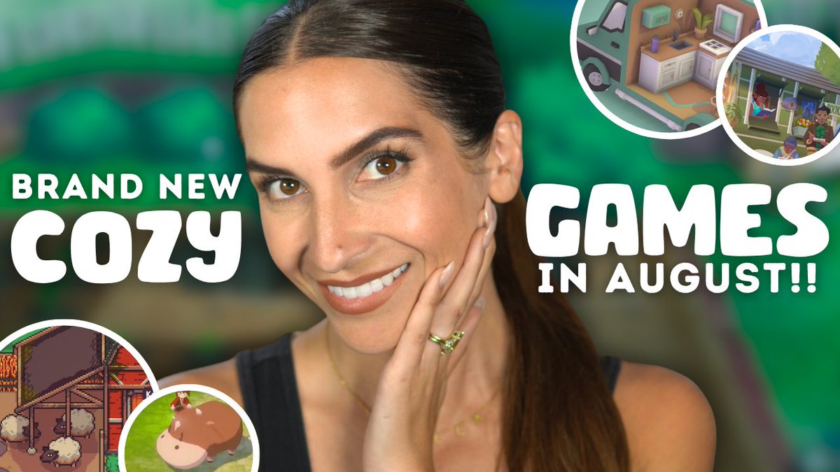 ✨ NEW VIDEO ✨ Here are the coziest games releasing this August 🎮📅 A few new titles to add to your playlist as we ease into late summer. 🌿📦 #cozygames #gamingcommunity
youtu.be/8pFQgkFo47o
