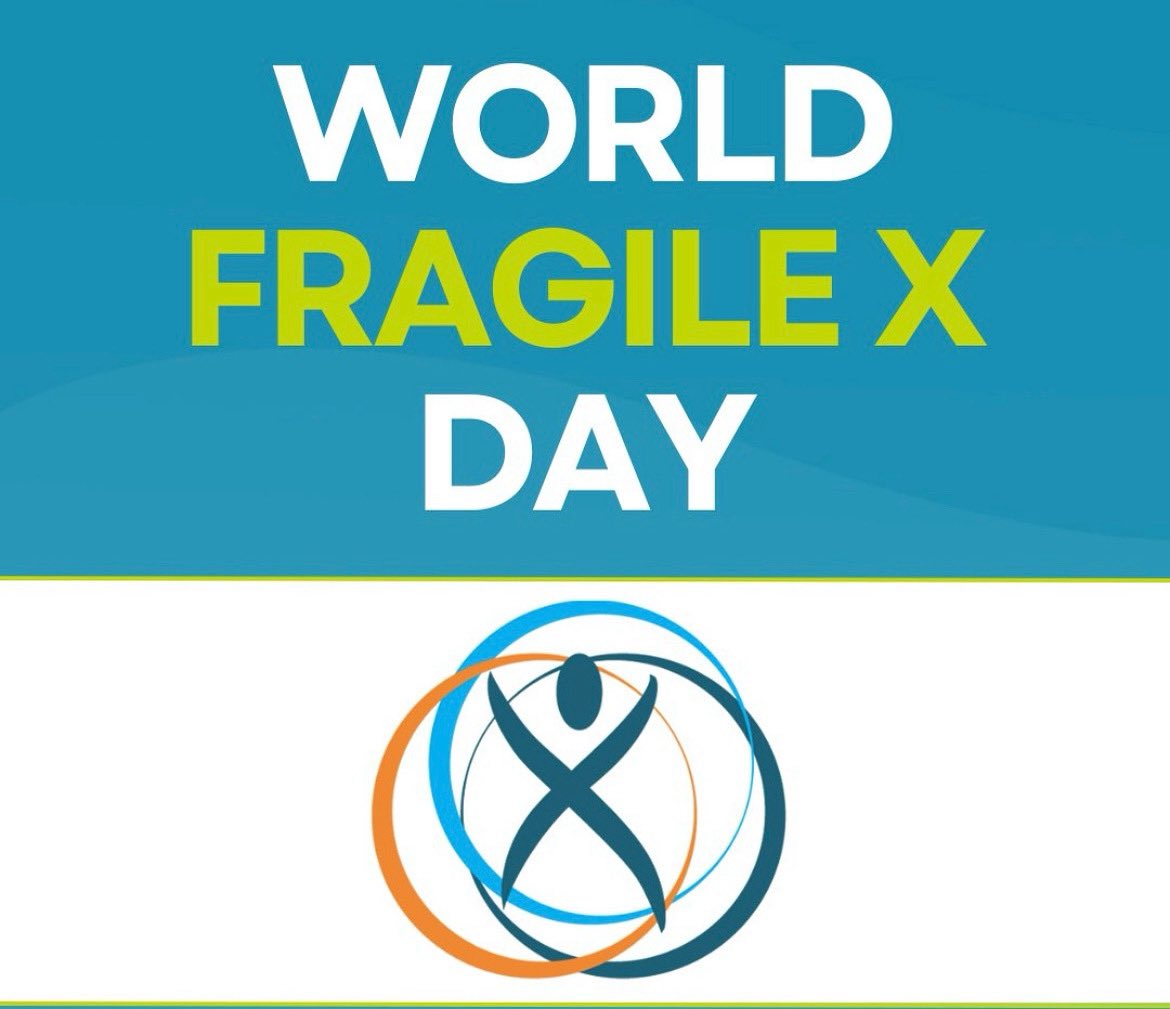 July 22nd is #WorldFragileXDay! Today is a powerful reminder of how #geneticresearch fuels understanding and hope. At CAN, we’re committed to uncovering how Fragile X and autism intersect, and advancing science that supports every brain. 💡