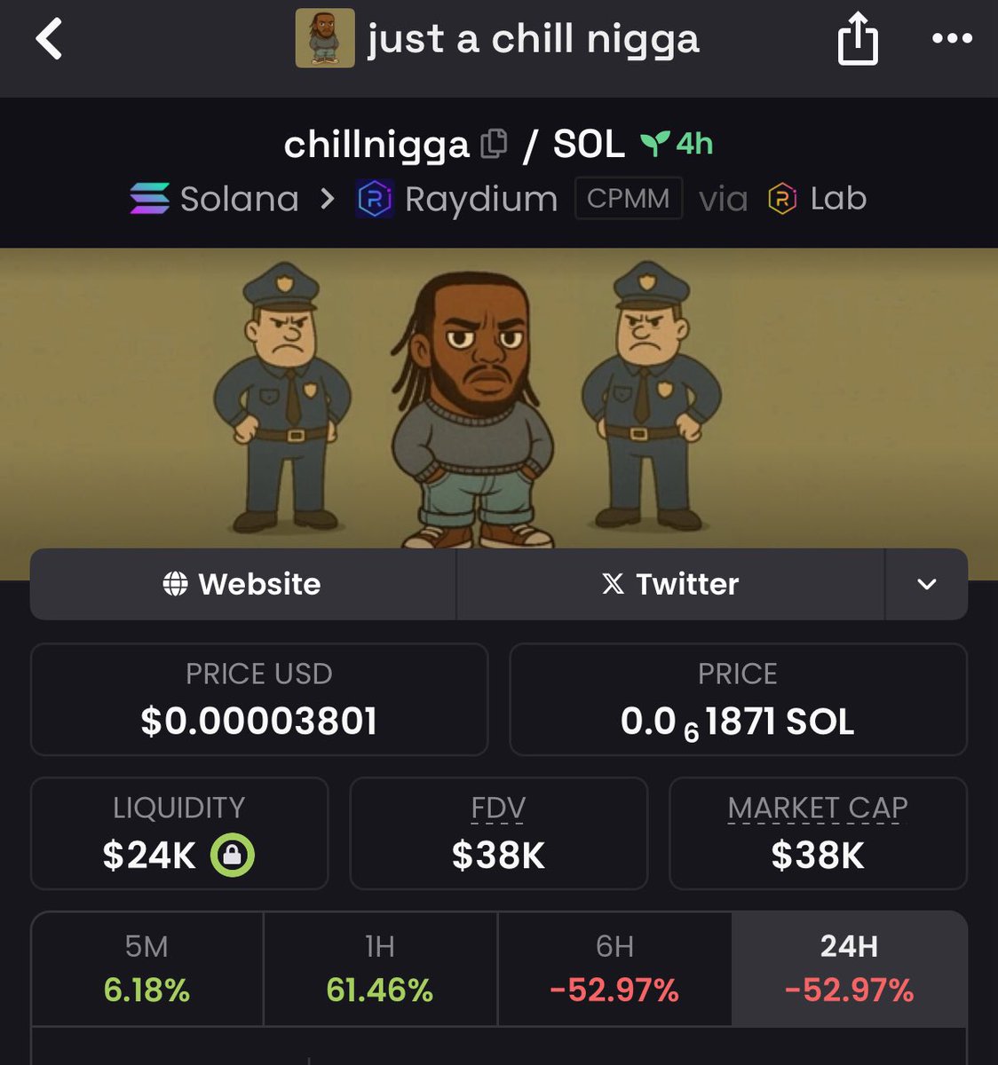c_mankel's tweet image. Based on the Viral incident in America .
This is easily a million mc coin
$ChillNigga
Sometimes let a nigga chill, damn !!
DJRRhbsRVuQ3ucEmW2JVdUEQG3h8sppabHihV6AYbonk