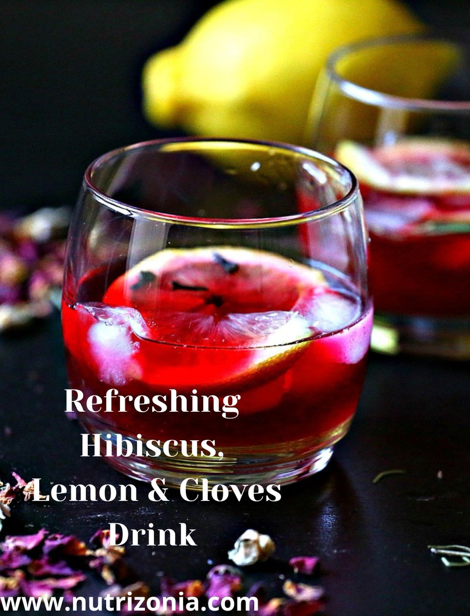 Refreshing Hibiscus, Lemon, and Cloves Drink nutrizonia.com/refreshing-hib…
