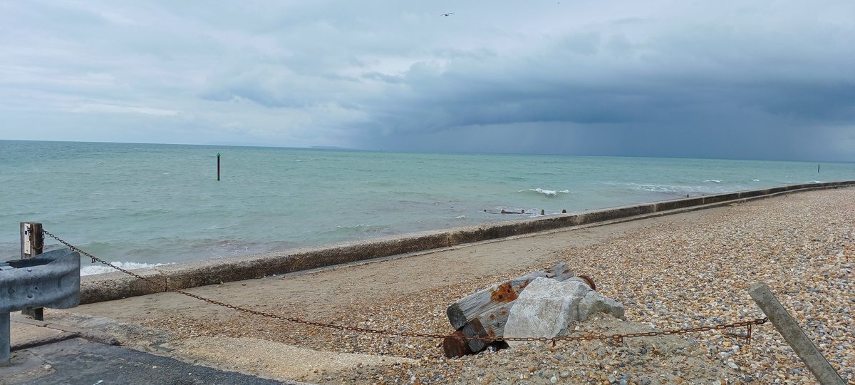 Was going for a walk along the beach but seeing this decided not.