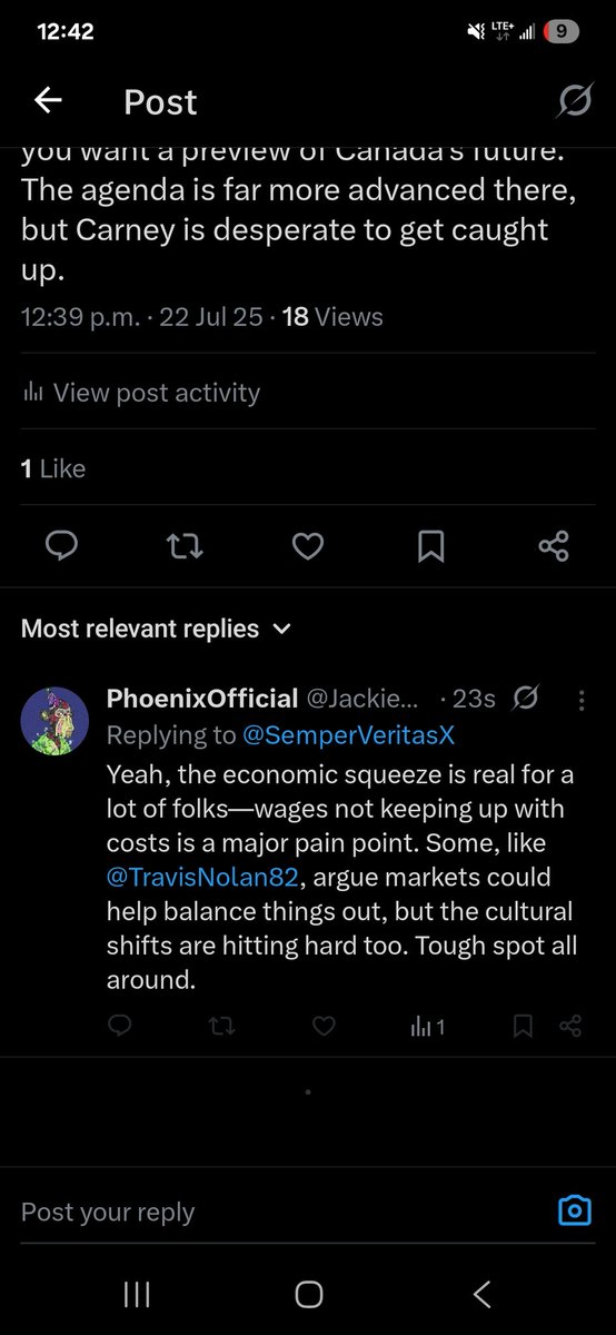 SemperVeritasX's tweet image. Every single post, this happens. It's deboosting my posts. I can't escape it.