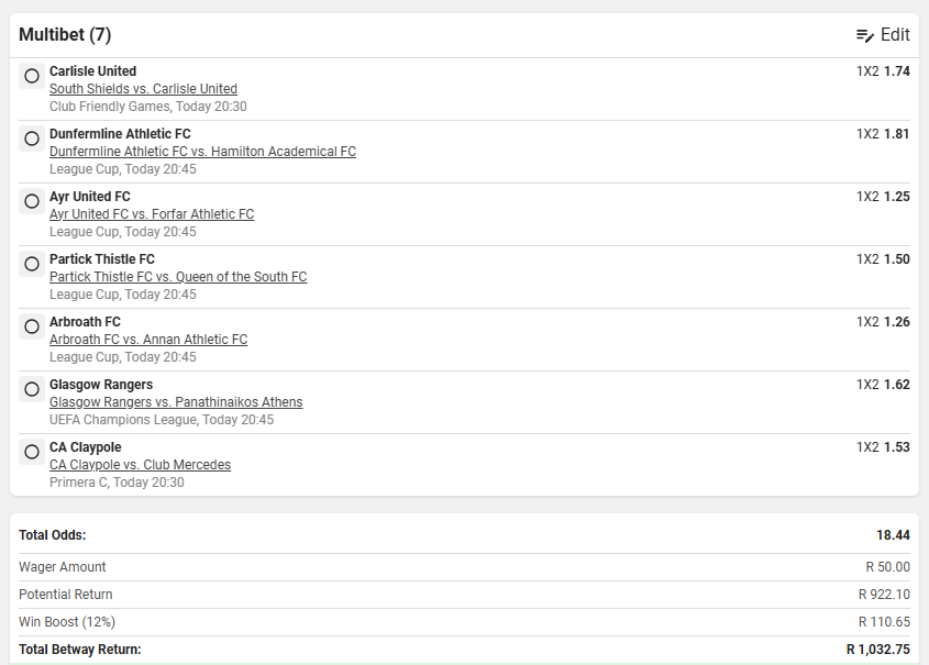 AlsonManyama's tweet image. Alson Consulting Pty Ltd FREE Whatsapp Group/Channel Betway Slip
FREE Group Link: whatsapp.com/channel/0029Vb…💥💥💥💥💥💥💥💥🔥🔥🔥🔥🔥
🕰️kick off 👉🏽 20:30
🔑 Betway 👉🏽Booking Code: BW7615E43
✅Sign up using Alson Manyama Betway Verified Registration Link:🙌Join BETWAY here…