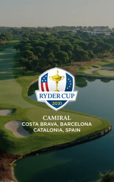 Huge congratulations to our client, <a href="/Camiral_/">CAMIRAL</a> , on being named the official host of the 2031 <a href="/rydercup/">Ryder Cup</a>! 🤝 A monumental milestone for golf in Spain. 
Proud to walk alongside you on this journey. 
#RyderCup2031 #CamiralResort #Rocajunyent #golf #globalsport #costabrava