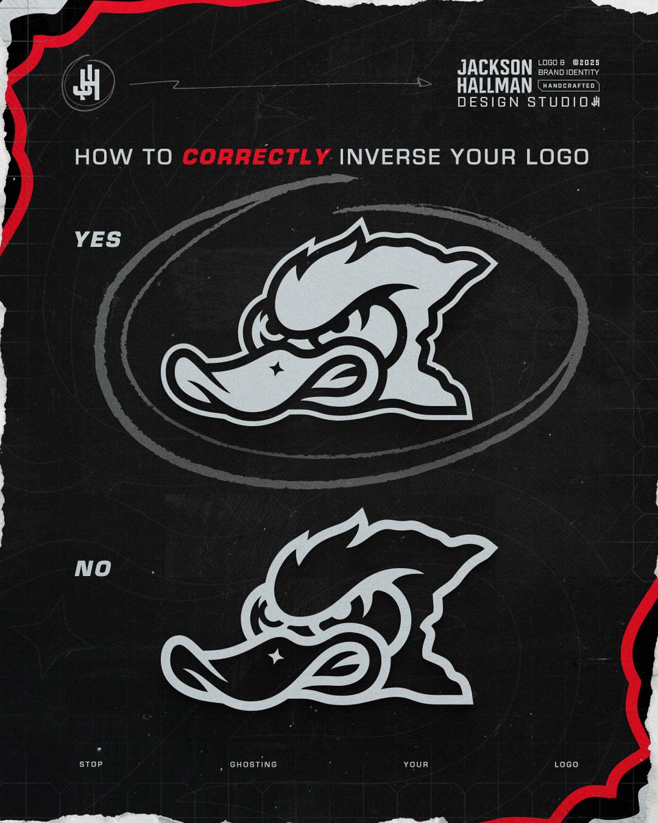 I am once again asking you to stop ghosting your mascot logos.