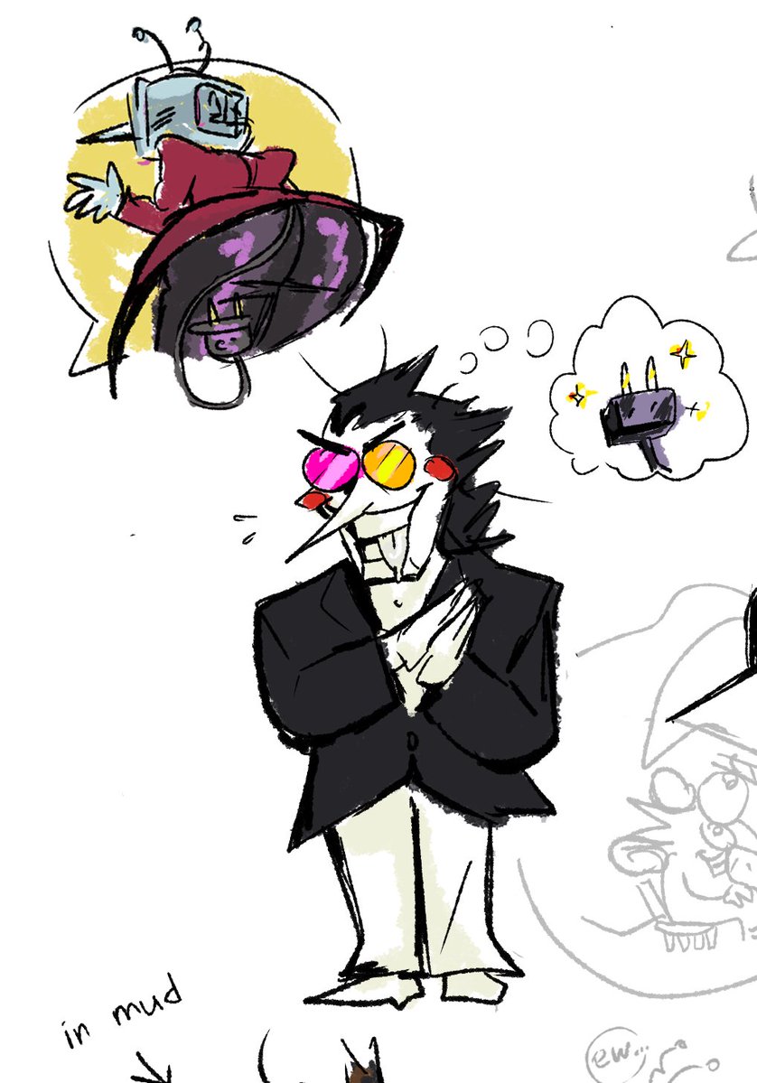 rokki_maniac's tweet image. #spamtenna with my bf @redbourkol in Magma
(he drew Spam, I drew Tenna)