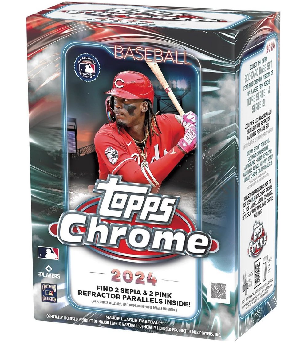 HobbyRecap's tweet image. 2024 Topps Chrome Baseball Factory Sealed Value Box #ad
$39.99
➡️amzn.to/46oEkXo