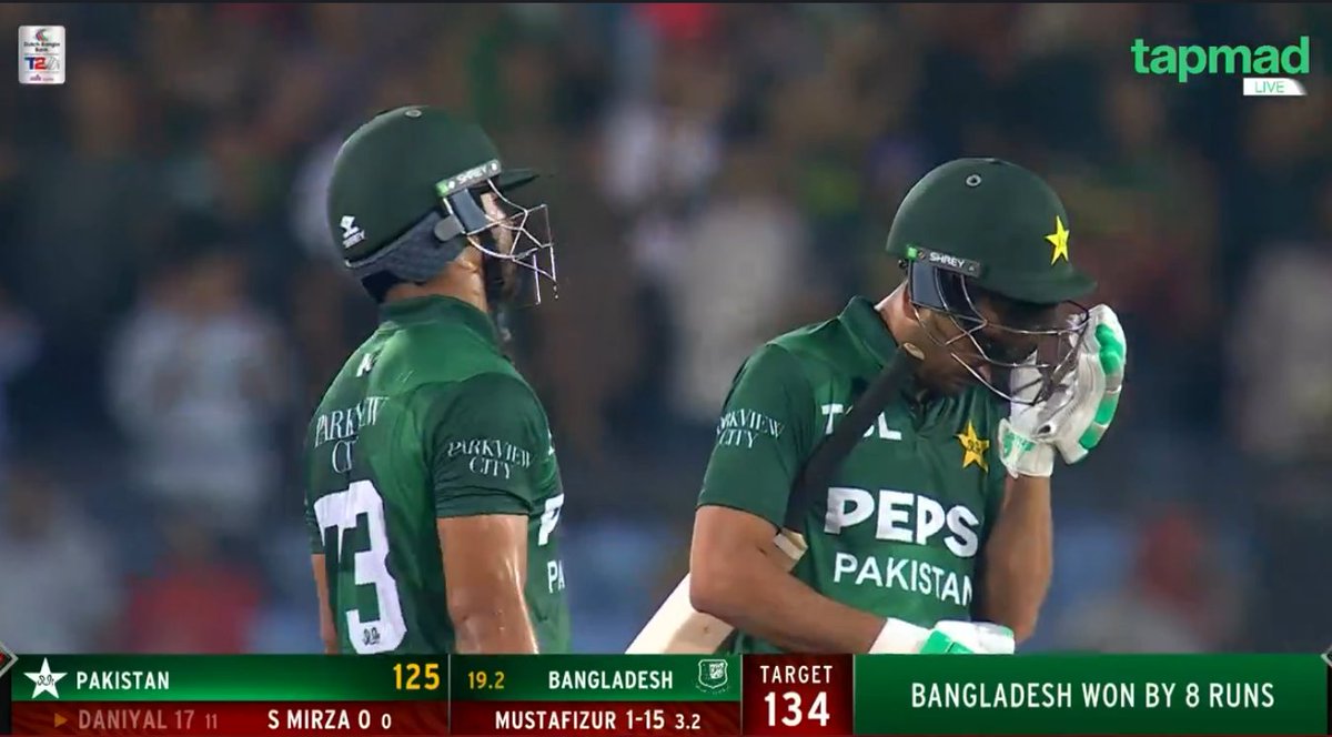_FaridKhan's tweet image. Who's responsible for Pakistan's series defeat against Bangladesh? Tell me honestly ๐ต๐ฐ๐
#BANvPAK #tapmad #CatchEveryMatch #DontStopStreaming