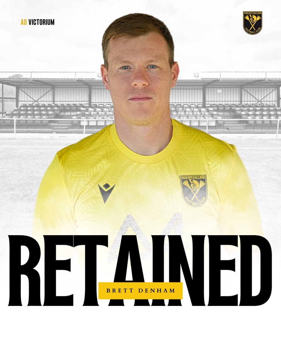 Retained | Brett Denham

Tadley-Calleva's all time leading goalscorer isn't going anywhere. 
A Barlows Park legend, Denham is back for another season &amp; hungry to add more goals to his already record breaking tally. 

Ad Victorium | #Romans