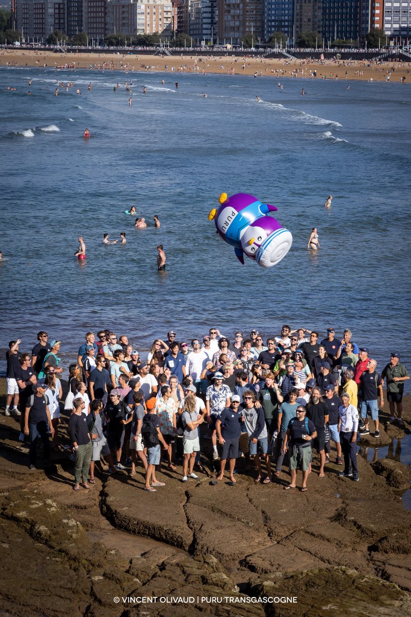 P U R U 🇨🇭 (@purusuisse) on Twitter photo The 20th edition of the <a href="/PuruSailing/">PURU Transgascogne</a> set sail on July 17th at 13:00 from Port-Bourgenay to Gijón under beautiful skies and mild sailing conditions 🌤️
⛵ 63 Mini 6.50 boats crossed the Bay of Biscay, taking advantage of calmer weather than the originally planned departure on the The 20th edition of the <a href="/PuruSailing/">PURU Transgascogne</a> set sail on July 17th at 13:00 from Port-Bourgenay to Gijón under beautiful skies and mild sailing conditions 🌤️
⛵ 63 Mini 6.50 boats crossed the Bay of Biscay, taking advantage of calmer weather than the originally planned departure on the