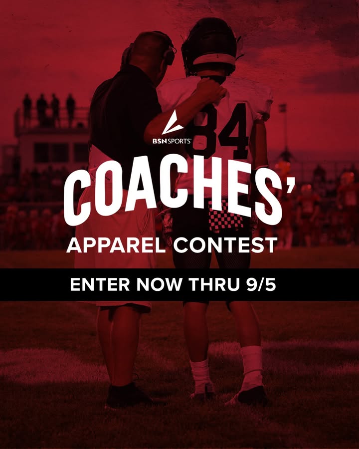 BSNSPORTS's tweet image. Ready to level up your team in a BIG way? BSN SPORTS is giving away $10K in custom coaches’ apparel to five deserving programs – enter by 9/5 for a chance to win!
Visit ➡️ bit.ly/3TIRpmK.