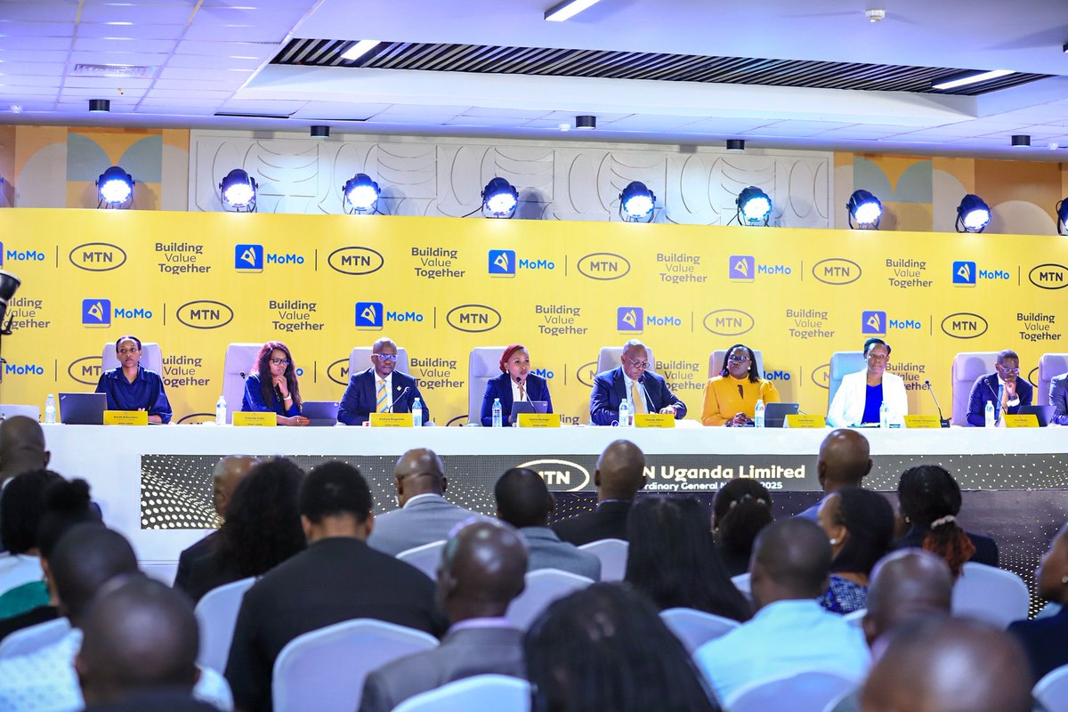 asiimireritah's tweet photo. "Despite the structural separation of @mtnmomoug from @mtnug , #MTNMoMo is not leaving the MTN Family. The experience for the customer will remain the same."-@sylmulinge , @mtnug CEO
#MTNUgandaEGM #BuildingValueTogether #DigitalFinancialInclusion https://t.co/JPzQ32aEwn