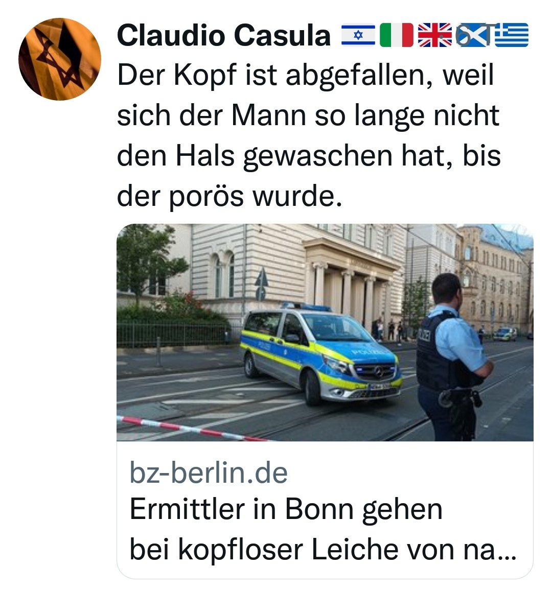 WahnSager's tweet image. Pahaha😂! Wen haben wir denn da neu bei #fakenius?
Den Achgut-Wort-Kotzbold Claudio Casuala aka @shlomosapiens aka Rolf Behrens!
Hier ein paar seiner X-Ergüsse:
@Heringsburger
#AchbesserCrew