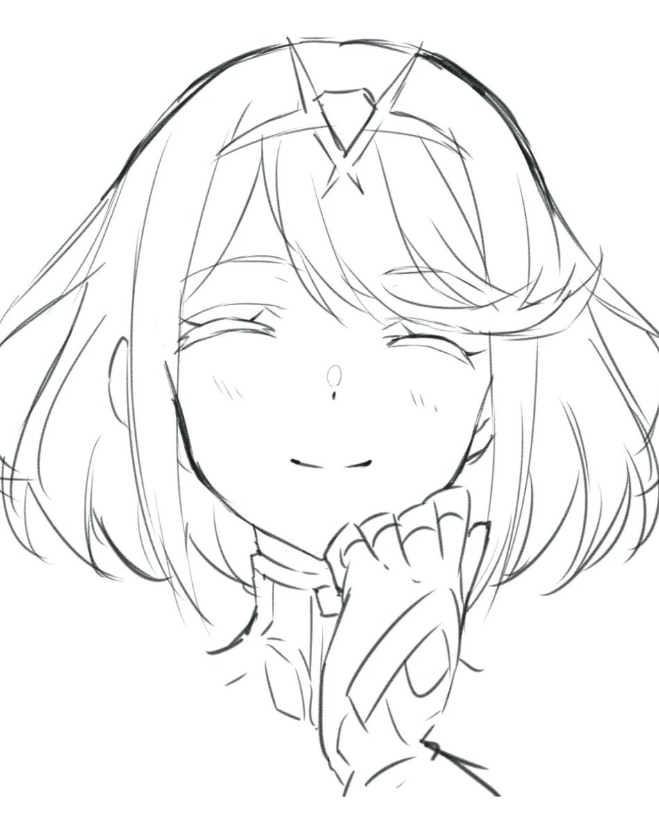 KirPinkFury's tweet image. I got Pyra expressions from the Nintendo Today app! Best post I have seen yet.