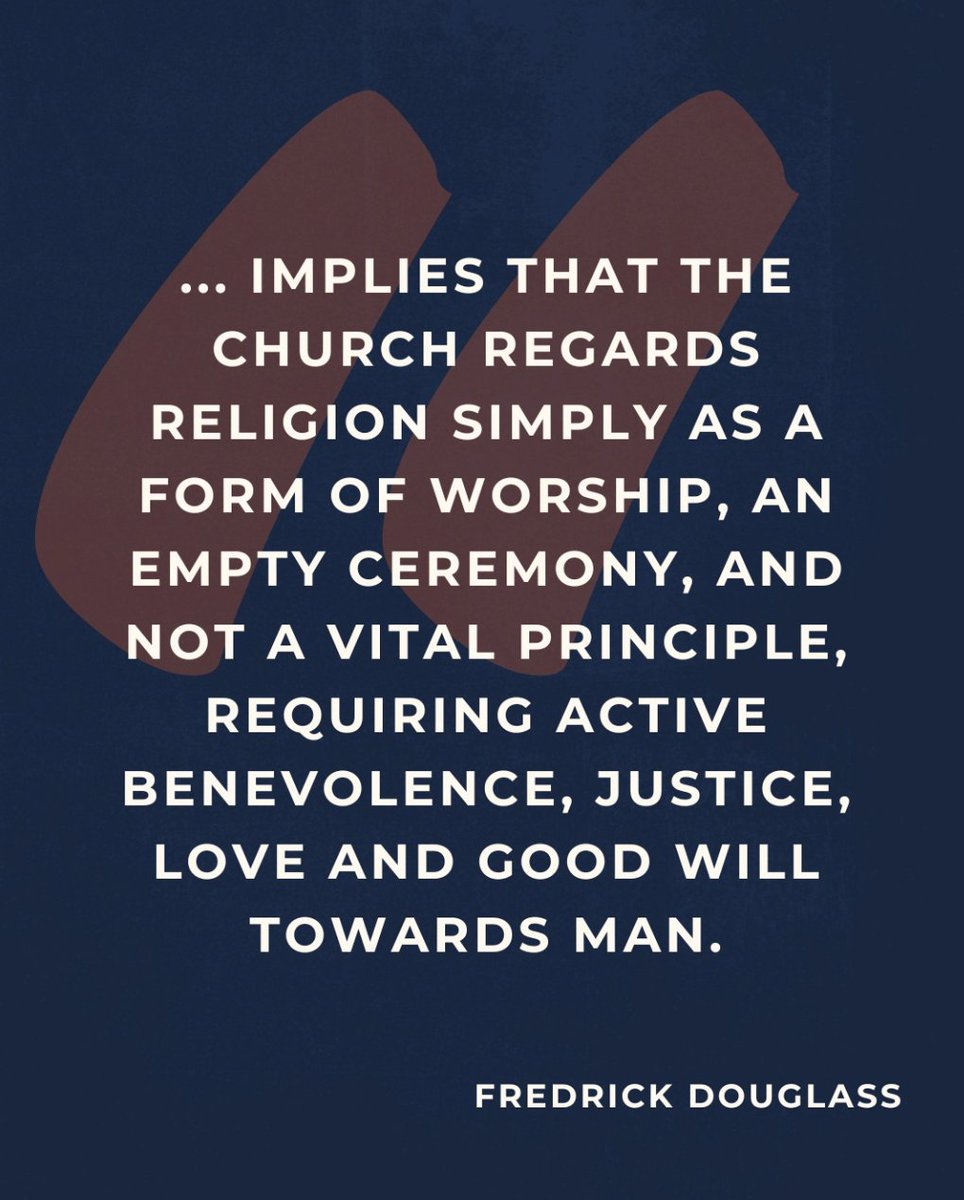 AfterParty2024's tweet image. Frederick Douglass once observed that when the church defends cruelty—like refusing shelter to the houseless or bread to the hungry—it ceases to be a blessing and becomes a curse. He was speaking about the Fugitive Slave Law, but his words echo today.
Esau McCaulley, writing in…