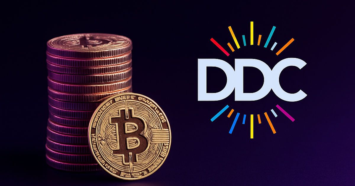 🚨 BREAKING: DDC Enterprise punta a raccogliere 500 milioni di dollari per investire in Bitcoin e diventare leader nel settore.