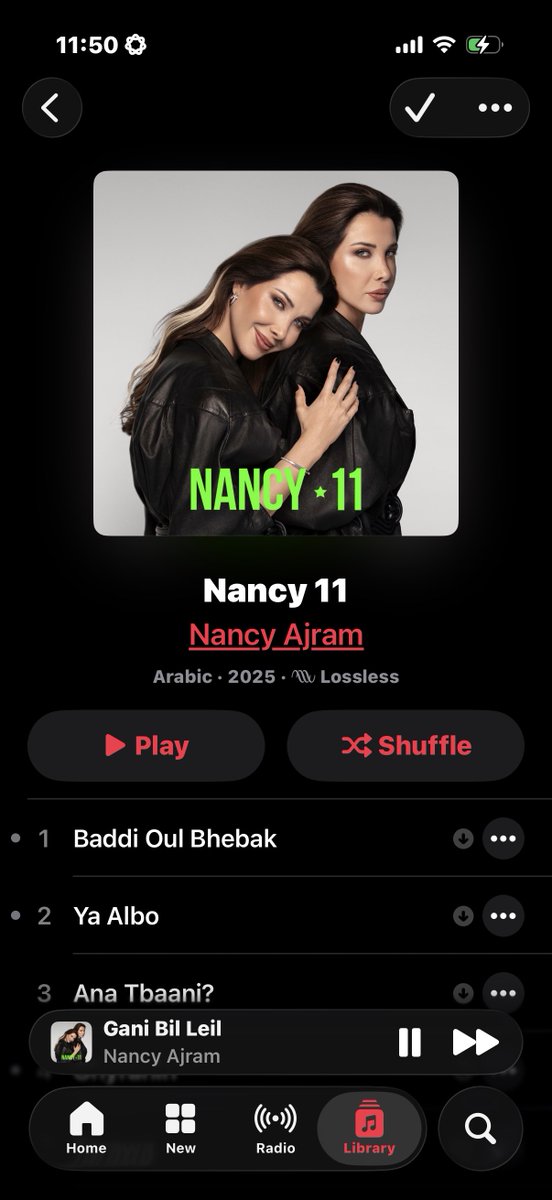 dankar's tweet image. من الخميس الماضي وأنا يوميًا عم اسمع آلبوم #Nancy11
آلبوم مميّز ومشغول بحرفية عالية، فيه تنوّع موسيقي رهيب.
من التوزيع للألحان والكلمات، كل تفصيل فيه ممتع وسلس، والأغاني كتير كاتشي وبتعلق من أوّل استماع!
ببساطة، واحد من أفضل آلبومات نانسي ❤️
ألف مبروك 🥳 @NancyAjram