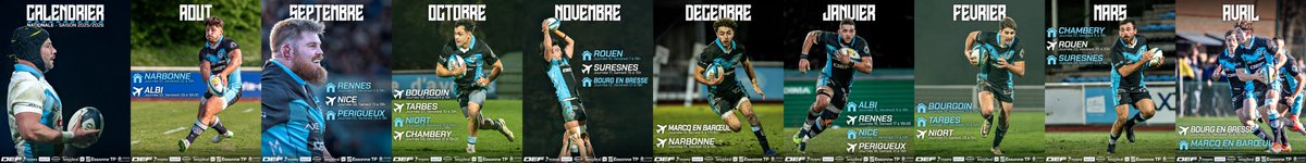 Découvrez le calendrier des massicois ! 

Ouvrez vos agenda, notez les matchs, et partagez les rencontre que vous attendez avec impatience pour cette nouvelle saison passionnante ! 🏉

Infos billetterie/abonnement très bientôt alors restez connectés !

#RêverFort #MadeInMassy