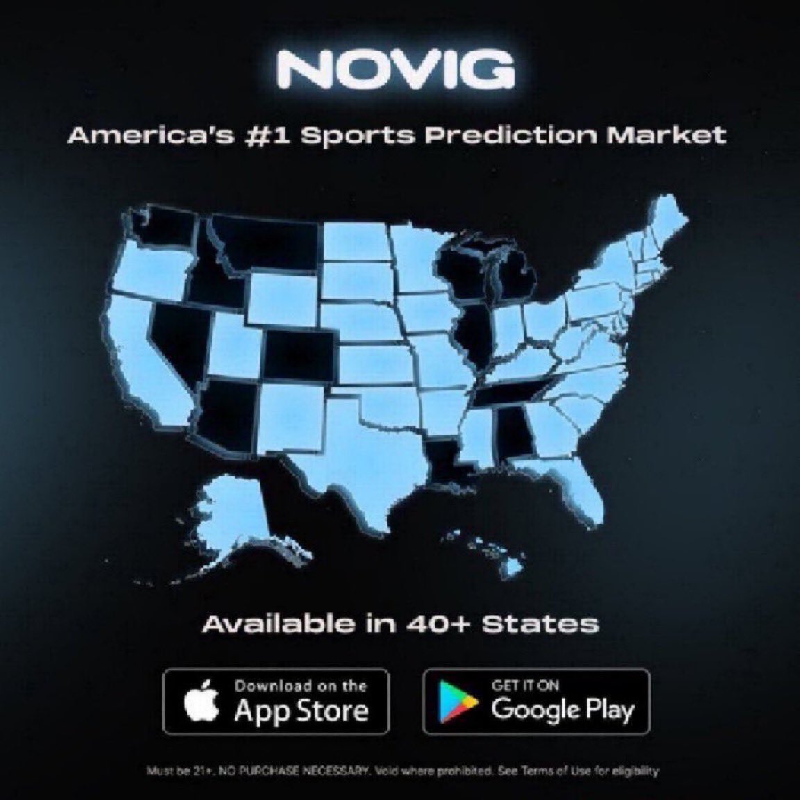 AlexCaruso's tweet image. You NEED to be on Novig🔥
Legal in 40/50 states which means:
✅More line shopping for better odds
✅Available in non-Sportsbook states
✅Sign-up bonus
Use CARUSO for a 100% purchase match up to $25 ➡️novig.onelink.me/JHQQ/jyo4ifqa