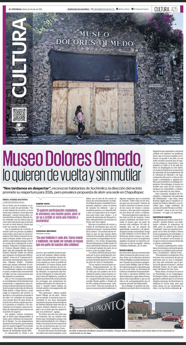 Un reportaje de Frida Juárez: