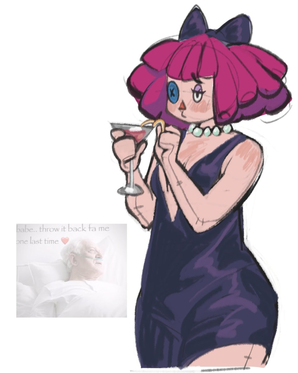 tuckurd's tweet image. Ragatha sketch from 10 million years ago (last month) #TADC