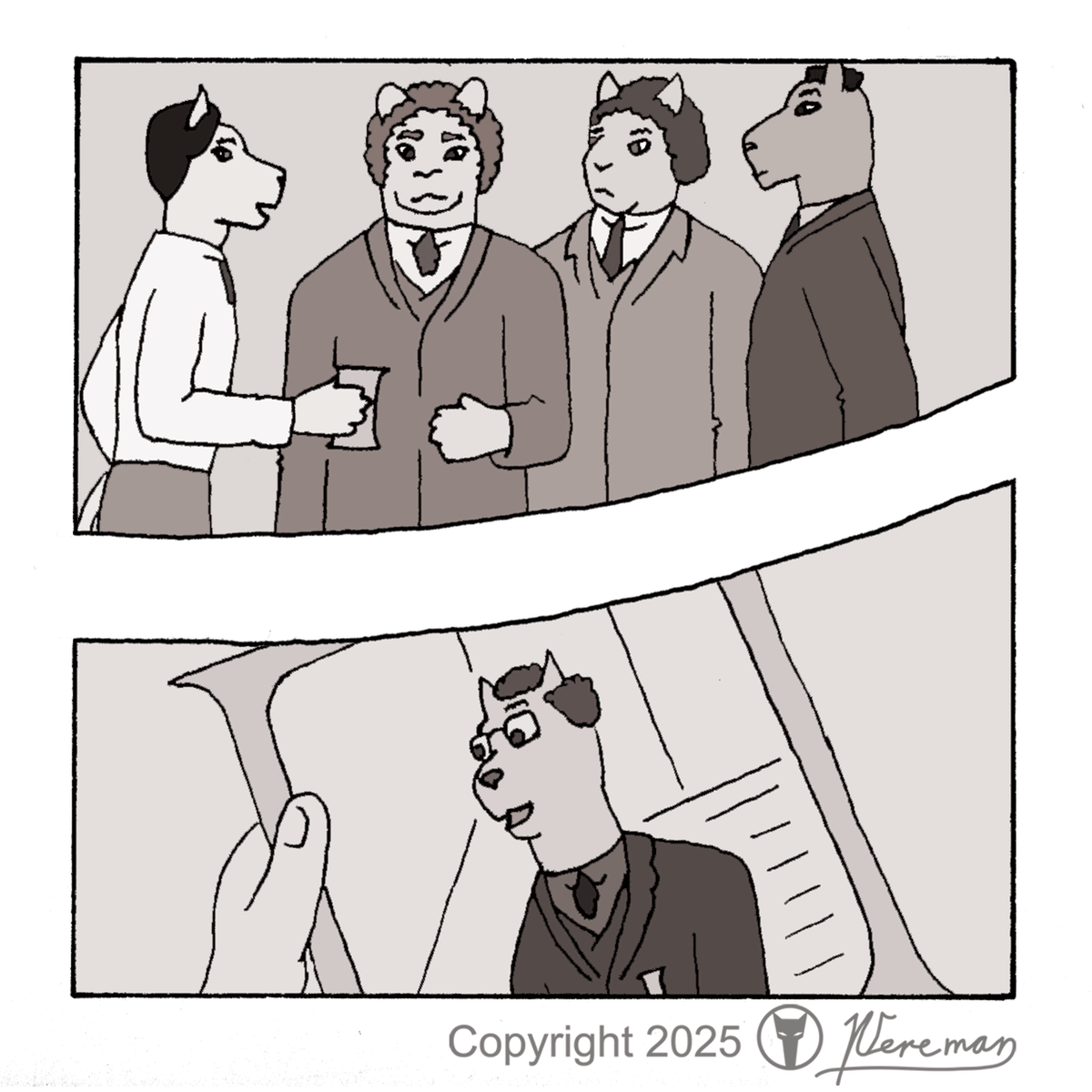 CingTheHorizon's tweet photo. The #handingover of #lastinformation a #contact a #person in the #company they #research on.
#SeeingTheHorizon #weeklycomic #comicstory #story #comicpage #illustration #comicstrip #lawyer #Carner #court #courtcase #lawfirm #criminal #defendant #prosecutor #witness #defense https://t.co/eigXwSEfNv