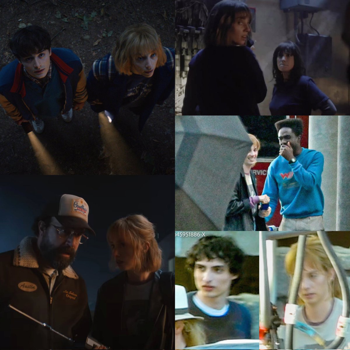 buckleysthinker's tweet image. besides steve, vickie, nancy, jonathan and erica, robin is also sharing scenes with will, joyce, lucas (and probably max, helping to get her out of the hospital), murray and mike in stranger rhings 5. she was seen interacting with almost every character! 🫂