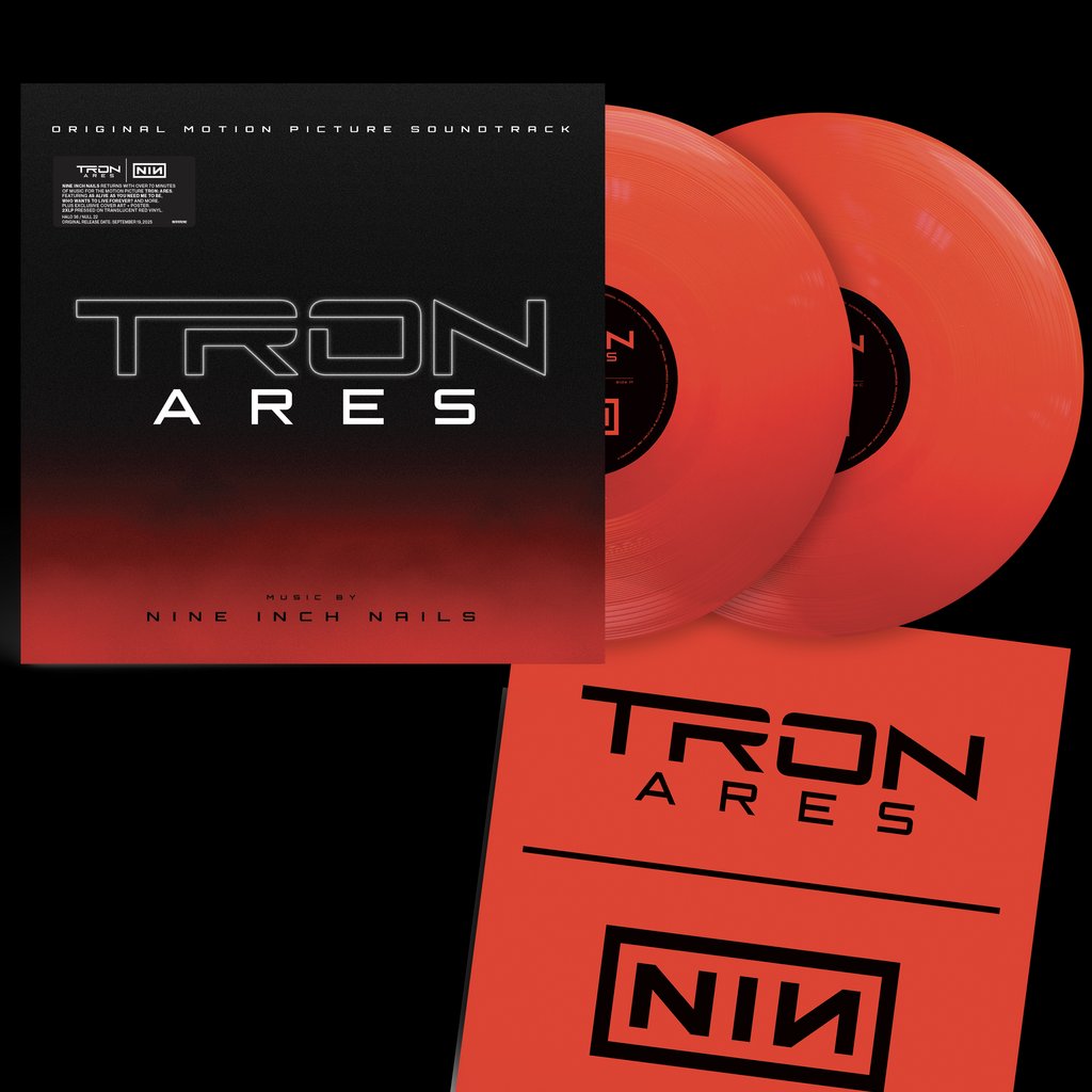 bleep's tweet image. Pre-Order Now:
Nine Inch Nails - Tron: Ares Soundtrack
Polydor
bleep.com/release/520108
+ Red vinyl with alternate cover and poster
+ White vinyl with black & white alternate cover
Over 70 minutes of new music from @nineinchnails for the motion picture TRON: Ares