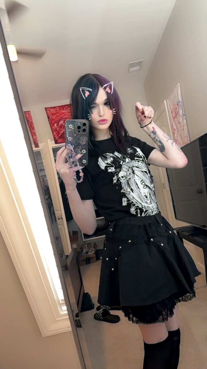meow she says