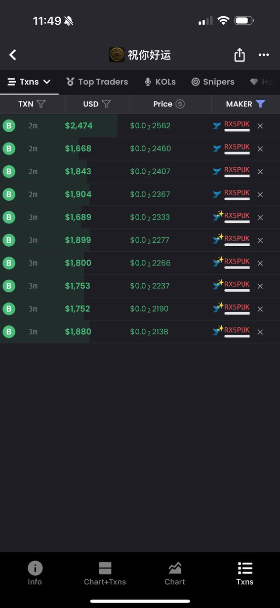 Far_ker_'s tweet photo. $Kori whale just dropped 20k 

Come join us #LuckyCoin https://t.co/Og6tnYABJu