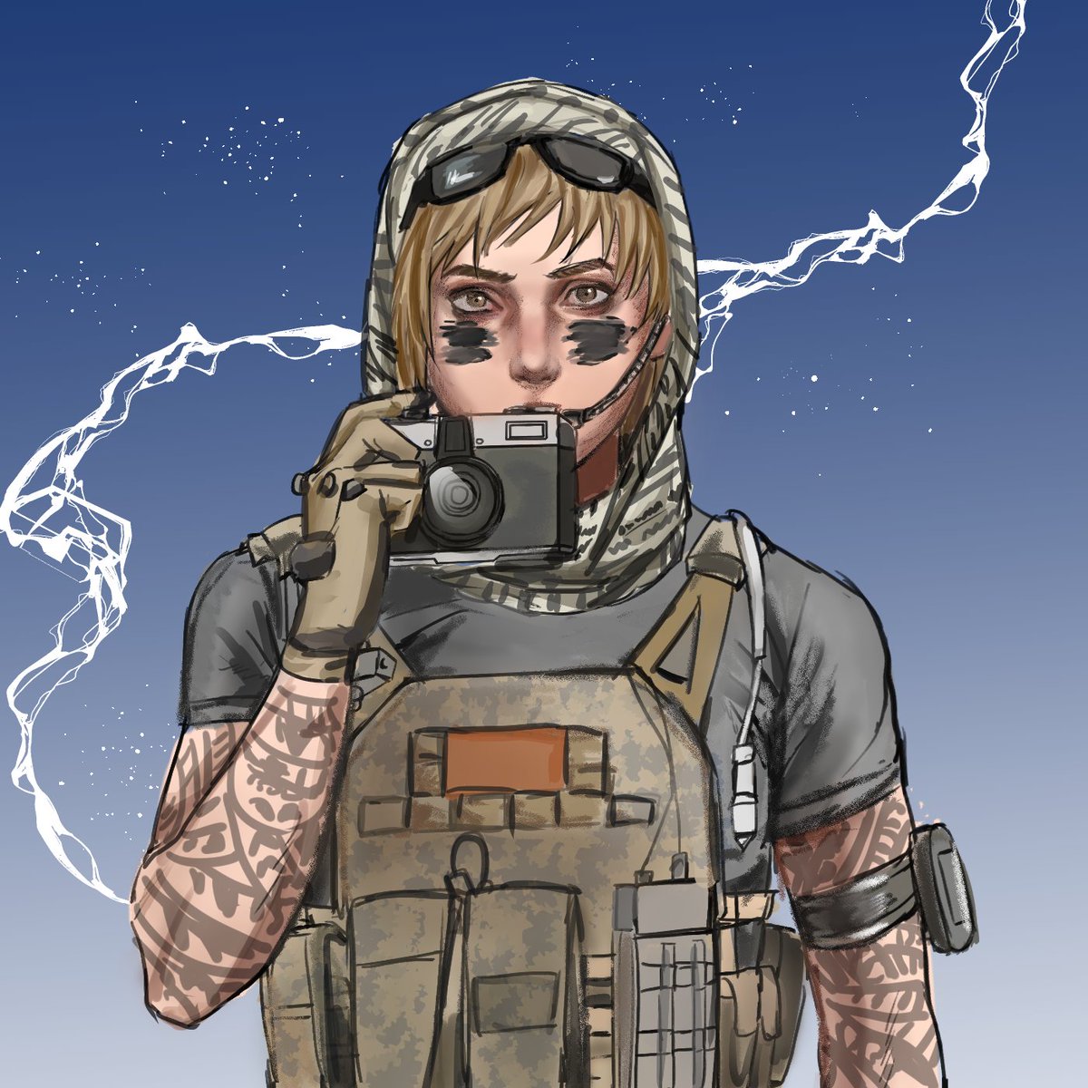 #R6Community #R6S #RainbowSixSiege 
HAPPY BIRTHDAY！！！Valkyrie！！