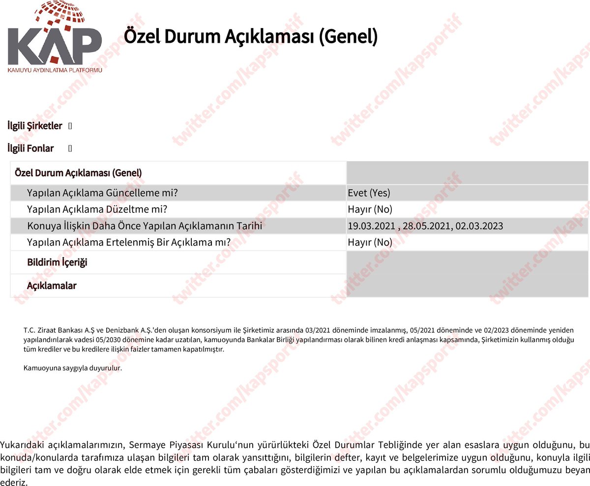 Viktor Osimhen Kap'ı kadar değerli ve önemli bir Kap geldi.
GALATASARAY BÜTÜN BORÇLARI ÖDEYEREK BANKALAR BİRLİĞİNDEN ÇIKTI.
Böylece senelik ödediğimiz 15 milyon € faiz yükünden kurtulduk.
Osimhen in maaşı çıktı 😉