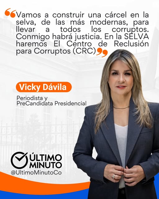 JP Hernández: mega cárcel sin teléfono.
Abelardo de la Espriella: mega cárcel como en el Salvador. 
Santiago Botero: varias mega cárceles. 
Vicky Dávila: mega cárcel en la selva.

¿Para qué se lanzan tantos si van a proponer lo mismo?
