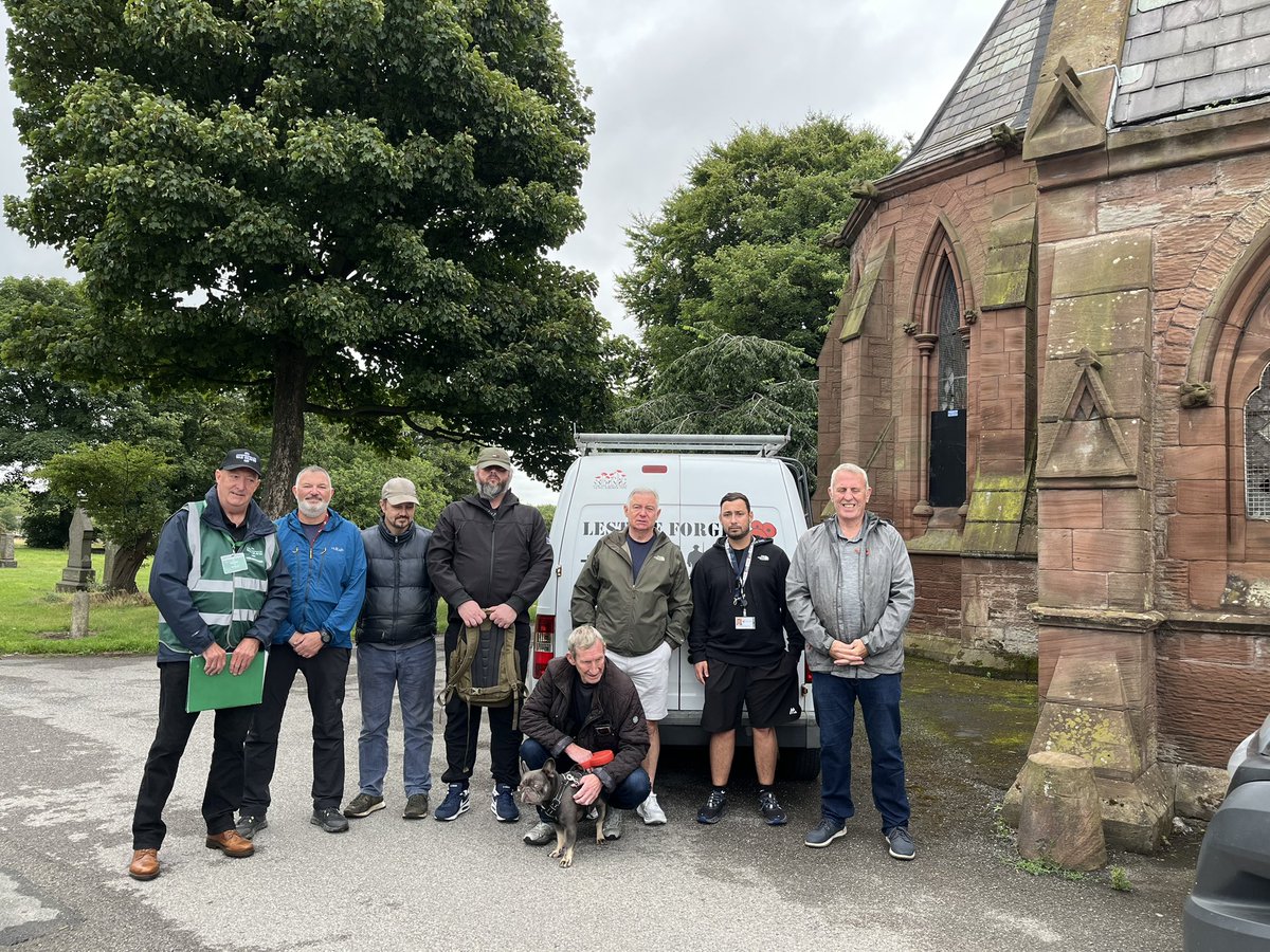 Veterans Next Step (@veteranstns) on Twitter photo We were honoured to attend a Commonwealth War Graves tour today at Anfield Cemetery.
David Law looked after us all well and is incredibly knowledgeable.
<a href="/BCTNorthWest/">Beacon Counselling Trust</a> <a href="/TrekTherapy/">Trek Therapy</a>
And <a href="/BlockCic/">THE BLOCK, Armed Forces Foundation</a> also joined us. We were honoured to attend a Commonwealth War Graves tour today at Anfield Cemetery.
David Law looked after us all well and is incredibly knowledgeable.
<a href="/BCTNorthWest/">Beacon Counselling Trust</a> <a href="/TrekTherapy/">Trek Therapy</a>
And <a href="/BlockCic/">THE BLOCK, Armed Forces Foundation</a> also joined us.