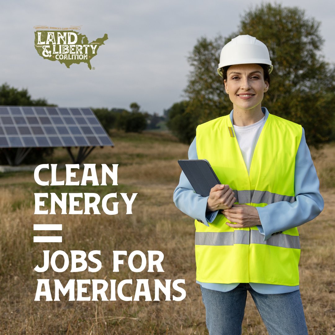 LLCoalition's tweet image. Did you know? Currently, more than 460,000 Americans are employed by the clean energy industry. Wind, solar, and storage make up 16% of U.S. electricity, with more on the way. Let’s keep investing in American-made power and American-made opportunity.
cleanpower.org