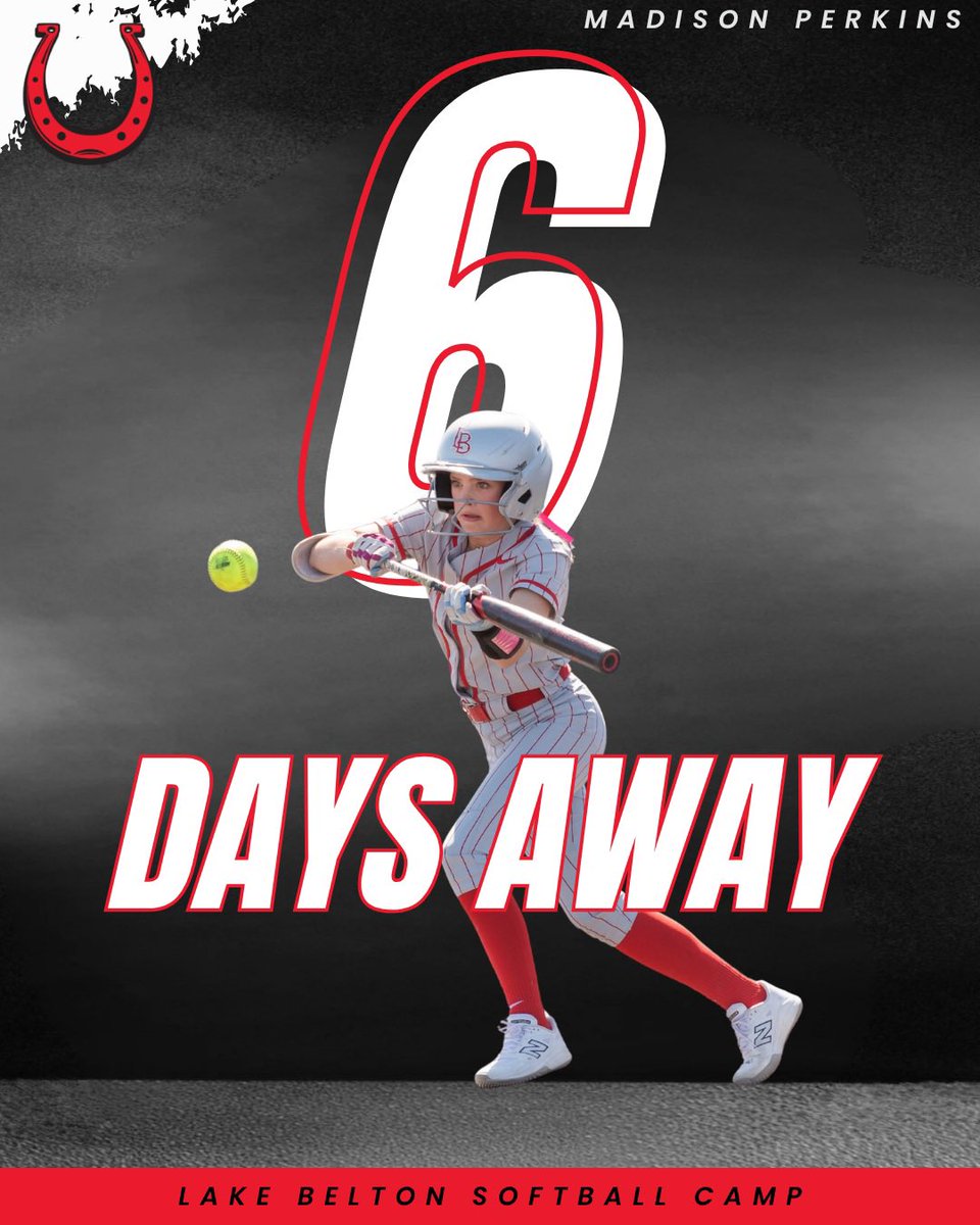 Lake Belton Bronco Softball (@lbbroncosb) on Twitter photo We are <a href="/MadiPerkins2027/">Madison Perkins</a> days away from Lake Belton Softball Camp! Come out & have fun the LAKE WAY!
#G3 We are <a href="/MadiPerkins2027/">Madison Perkins</a> days away from Lake Belton Softball Camp! Come out & have fun the LAKE WAY!
#G3