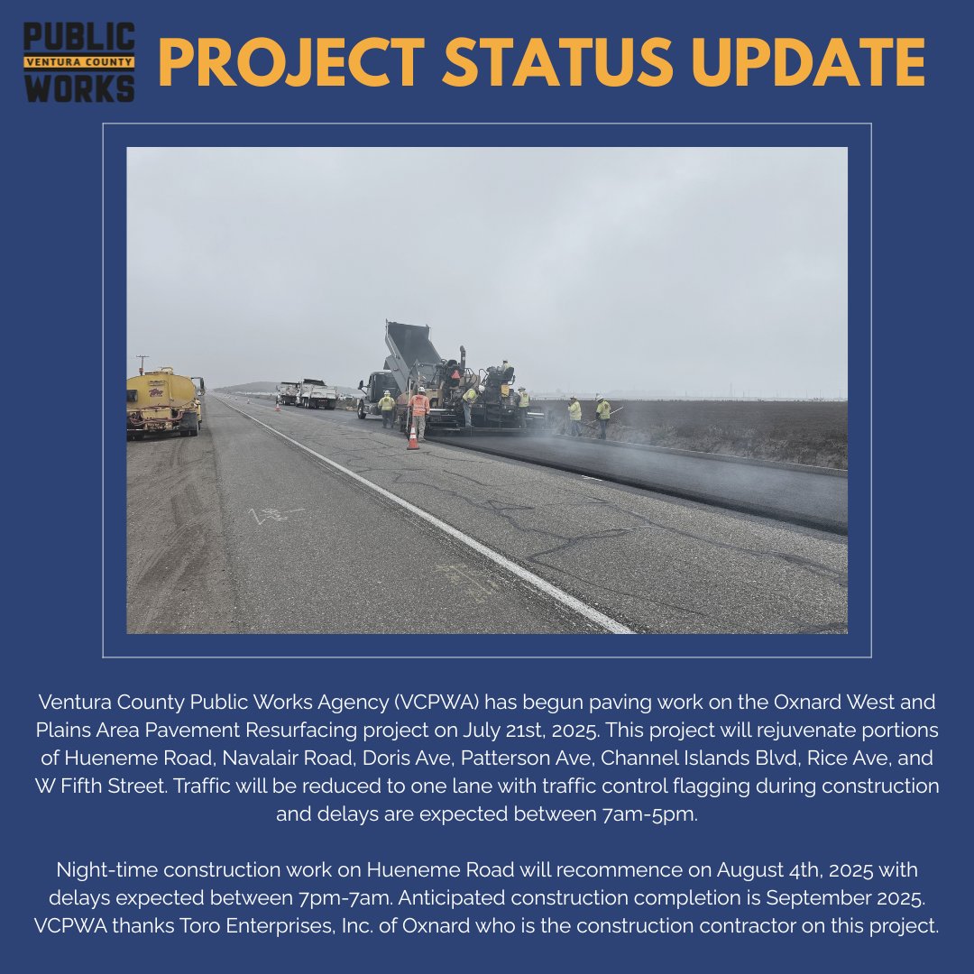 VCPublicWorks's tweet image. 🚧PROJECT STATUS UPDATE🚧
Location 1: maps.app.goo.gl/a95CvjVH5YUaR3…
Location 2: maps.app.goo.gl/i5qsAKKyHgDU4m… Location 3: maps.app.goo.gl/xAf2mYJ1mxqw8F…
#DriveSafe #PublicWorks #RoadWork