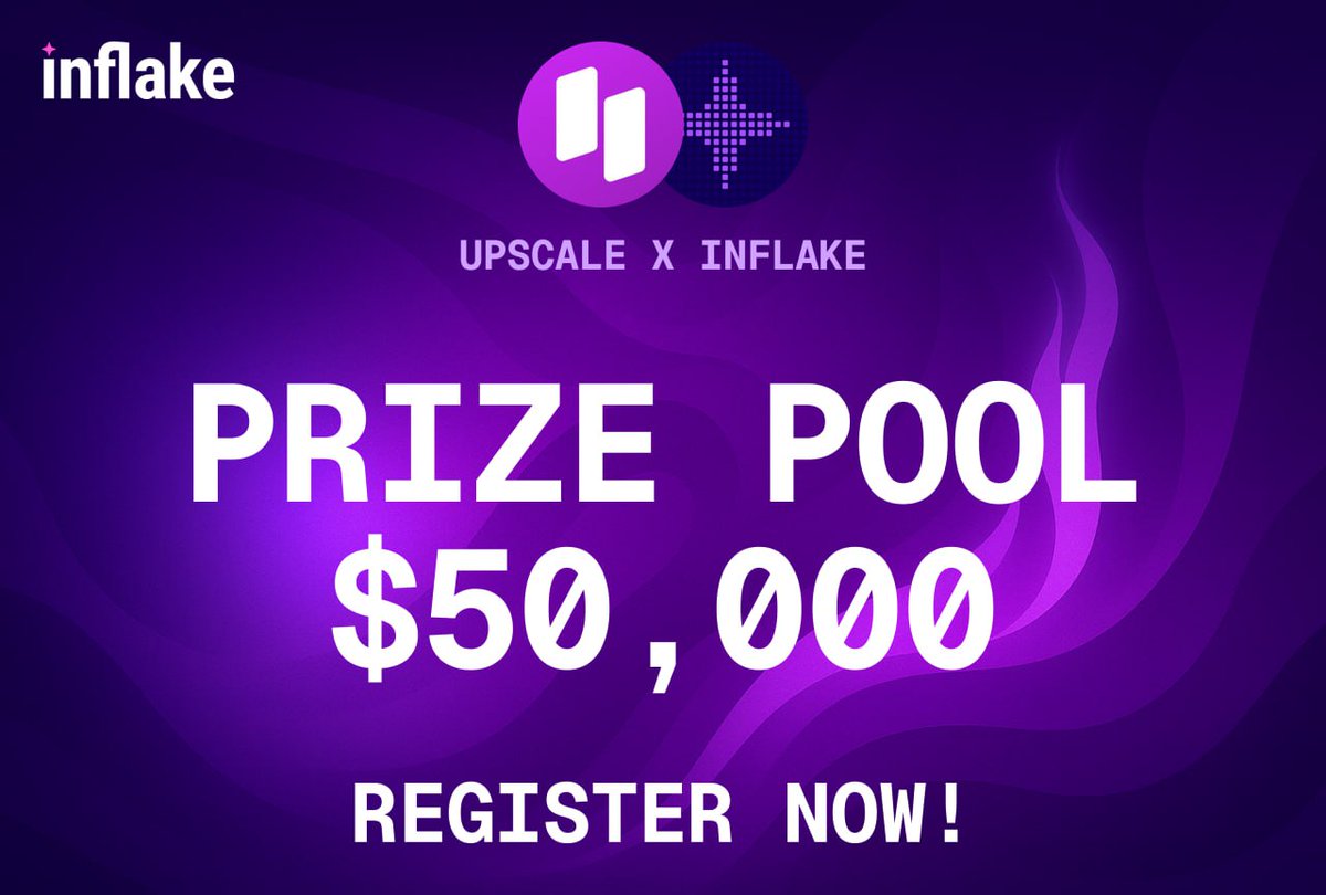 inflake_fun's tweet image. ⚡️$50 000 FROM UPSCALE IN NEW INFLAKE TOURNAMENT!⚡️

Registration is open for a new tournament held in cooperation with @UpscaleTrade  — the first prop trading platform, where you:
▸ Trade with the company&apos;s capital (not your own!)
▸ Get up to 80% profit
▸ Directly in Telegram