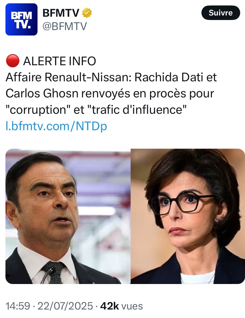 PanettonePazzo's tweet image. Bonsoir Rachida Dati.
Entre 2 leçons de maintien, de bonne conduite et de bienséance à la France entière n’oubliez pas de démissionner vite parce que vous nous faites honte.
Voilà bisous